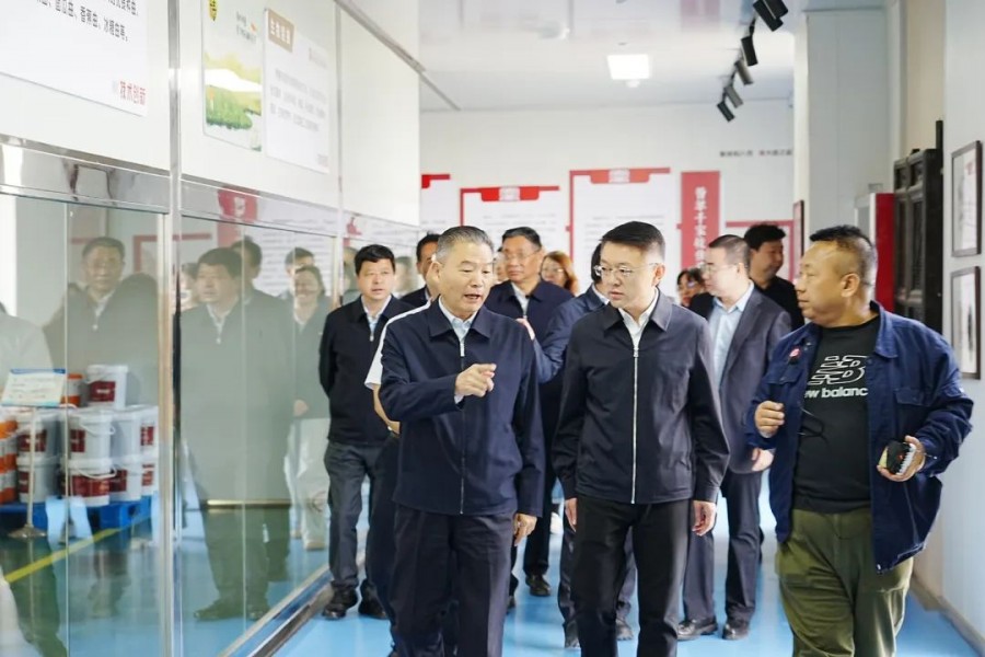 省政协副主席李兴旺一行来金台区开展“扩大投资促进消..