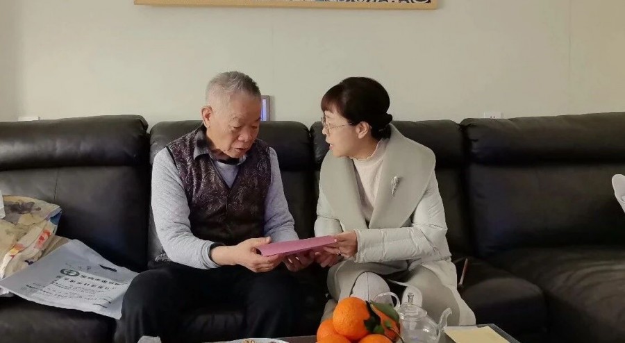 金台区政协主席会成员开展春节前走访慰问活动