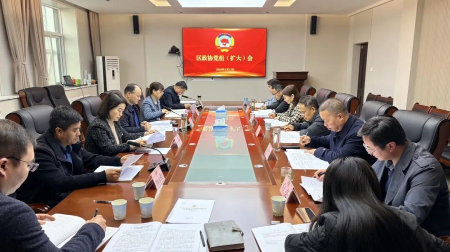 区政协召开党组（扩大）会议